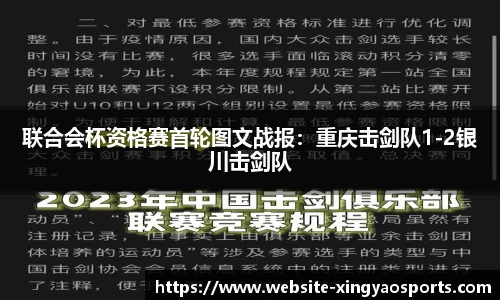 联合会杯资格赛首轮图文战报：重庆击剑队1-2银川击剑队